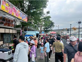 行動餐車市集進駐碧潭東西岸 提供多元美食體驗