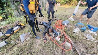 雲林男意外落入工廠廢井　全身沾滿廢汙泥如電影「猛毒」