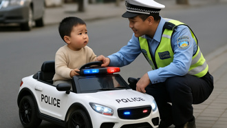 無牌無照竟上路！ 3歲陸童開電動車出門找媽媽「下場出爐」