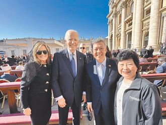 陳建仁在教廷與拜登互動   方恩格質疑：沒跟川普合照？