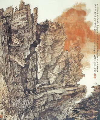 陶晴山 江派山水畫了得