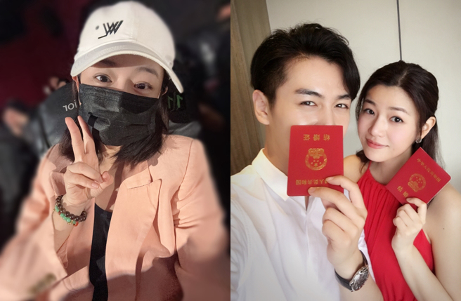 陳妍希、陳曉今年2月宣布離婚。（圖／翻攝自陳妍希michelle、陳曉微博）