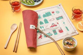 凱撒飯店攜手印花樂推專案 入住8家據點即贈雙色印花聯名餐墊組