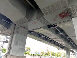 新庄台1高架桥防蚀涂装工程 5／1起夜间车辆5阶段改道