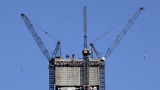 帶動投資 多地摩天大樓復工