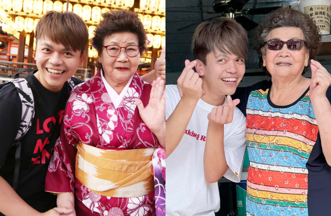 蔡阿嘎未探视离世阿嬷遭堂妹暗酸，家中老么凌晨发文曝实情。（图／IG@yga0721）