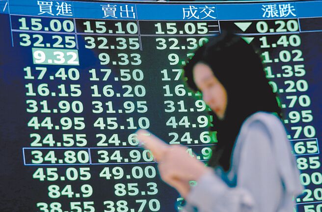 美国总统川普4月2日宣布对等关税后，全球股市大跌。此为示意图。（本报资料照片）