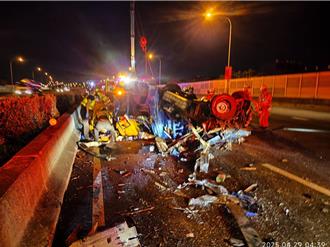 彰化科大生驾小货车国道遭撞不治   永久缺席课程令同学不舍