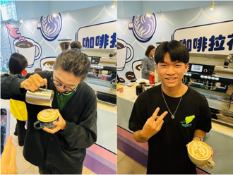 崑科大「冠军收割机」越级挑战拉花 再抱回双料冠军