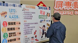 百斬計畫獎5萬！　屏警接獲打詐檢舉查扣355萬元贓款