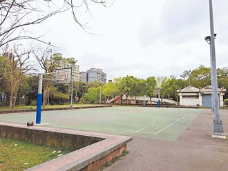 中和公園籃球場翻新 將裝天幕