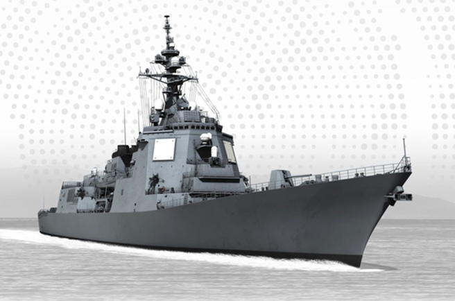 日本計劃將電磁砲部署在新一代的DDX萬噸驅逐艦上。圖為萬噸驅逐艦想像圖。（圖／洛馬公司）