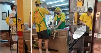 羅時豐兒羅森宇遭判6月徒刑 一家4口現身滷肉飯店跑堂