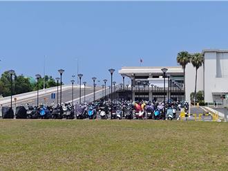高雄機場立體停車場開工 機車改停臨時停車場
