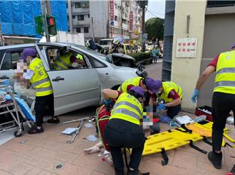 八德嚴重車禍！區公所前2名行人遭撞 命危送醫1人死亡