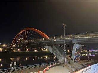 台北橋梁燈飾零落、人行護欄配色醜 議員促檢討：打造城市美學