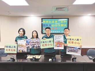 綠南市長初選 議員籲妃常小心