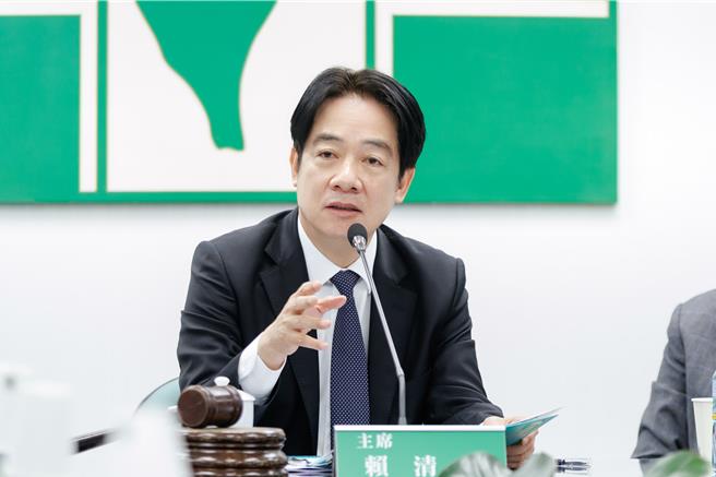 图为身兼民进党党主席的赖清德总统。（民进党提供）