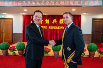 顧部長接見NBR訪團 期深化交流合作