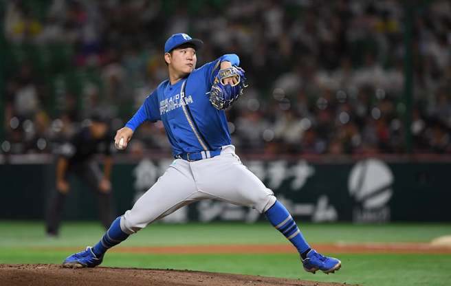 古林睿煬生涯第2場日職一軍先發。（圖／日本火腿X@FightersPR）