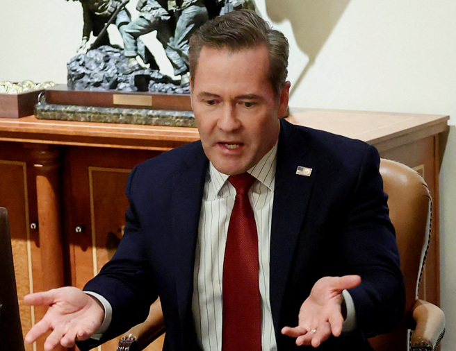 美國國家安全顧問瓦爾茲傳將去職。（資料照／路透）