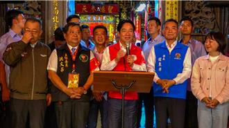 白沙屯媽深夜起駕  賴清德迎媽祖出神龕