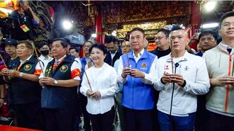 白沙屯媽祖起駕進香　盧秀燕首度出席登轎與出發儀式