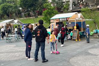 碧潭假日變身美食天堂！行動餐車市集開張 美食、農產一次滿足