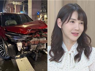 台八女星出車禍「車頭全毀變形」！經紀公司曝傷勢