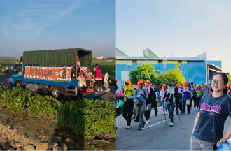 白沙屯媽祖進香上萬人隨行 驚見香港女神葉蘊儀素顏現身