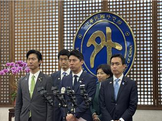 日本自民黨青年局訪外交部 中曾根康隆指台日應加強海上通道合作