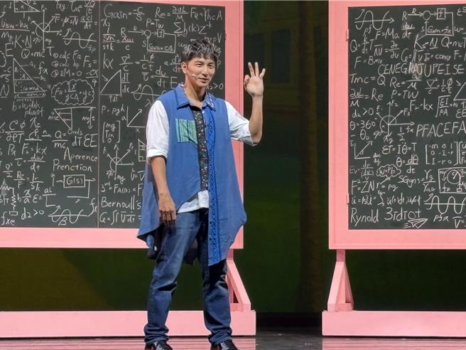 小煜太忙自嘲沒回家，「老婆變單親媽媽」。（林奕如攝）