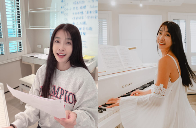 小嫻重返校園，公開學習心得。（圖／翻攝自 小嫻臉書）