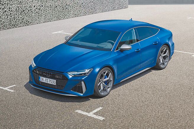 Audi RS 7 Sportback performance拥有0-100km/h加速3.4秒的猛暴实力，售价785万元。（Audi提供）