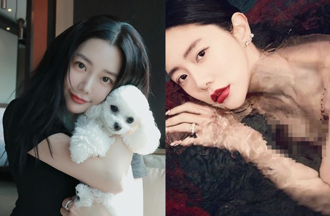 「亚洲第一美」晒全裸下水照 重要两点若隐若现