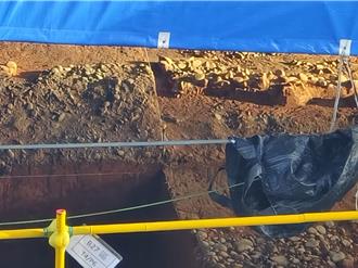 桃園新站挖出大面積遺址 清代、日據遺構出土   辦理文資審議中