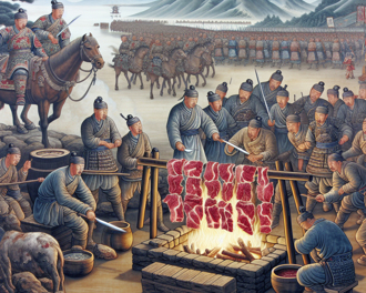 古代乱世魔王嗜吃人肉 专挑2类人下手 烤熟当军粮