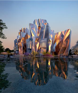 与古根汉美术馆同一设计师  中医大美术馆动土