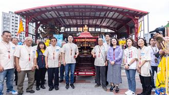 台北龙舟赛5月30日开战 蒋万安与「壮宝」遶境、点睛