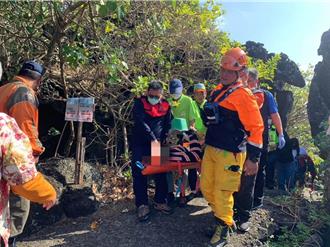7旬翁墾丁青蛙石散步跌落2米高礁石亡　家屬告國賠敗原因曝光
