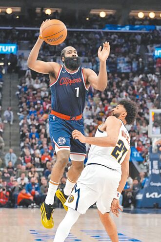 NBA》哈登領軍 逼金塊進搶七生死戰