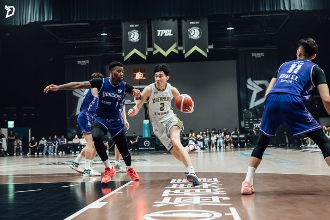 馬建豪運球突破努利防守。(夢想家提供)