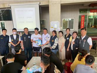 強化移工法治觀念 龍潭警分局假日舉辦擴大犯罪預防宣導