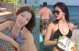 曾雅兰21岁爱女海边大解放！「辣穿比基尼」网狂讚