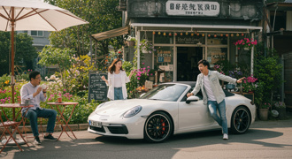 看到敞篷跑車忍不住？ 竟擅自上車「乘坐體驗」 保時捷駕駛傻眼