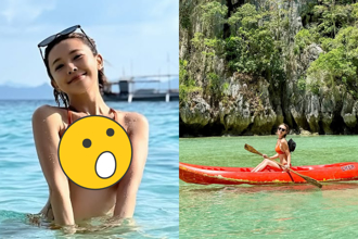 吳婉君穿比基尼泛舟 「滿血復活」甩家暴陰霾 網勸：別再輕易暈船