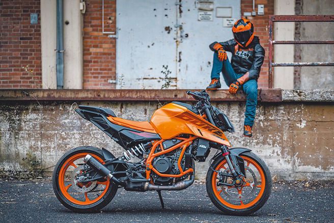 知名機車大廠KTM，因為關稅及欠債關係，關廠瀕破產宣布退出台灣。（中時資料照）