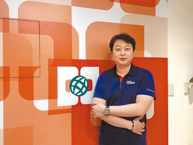 林家民从事房仲业超过16年。（柯毓庭摄）