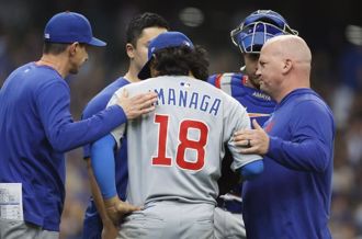 MLB》小熊有麻煩了？今永昇太守備意外5.2局傷退