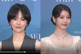 百想61》IU、金泰梨紅毯美翻！宋慧喬和「前男友們」世紀同台